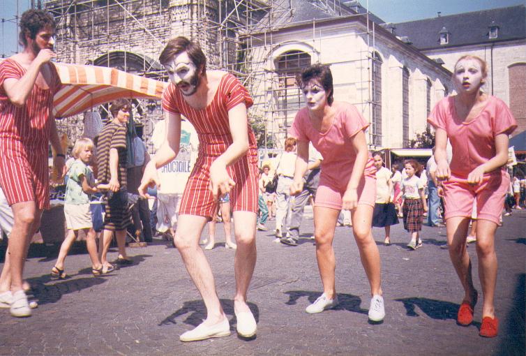 nlnr Jo Philips, Alain Pringels, Pascale Pringels en Manuela Van Driessche